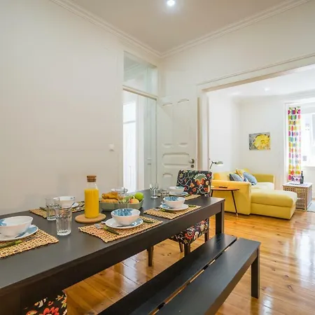 شقة Colorful And Bright 3 Bdr Lisboa