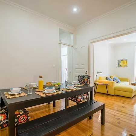 Apartamento Colorful And Bright 3 Bdr
